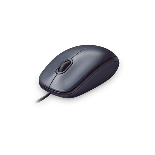 LOGITECH M90 Corded Mouse - GREY - USB - EWR2 - EP2843054