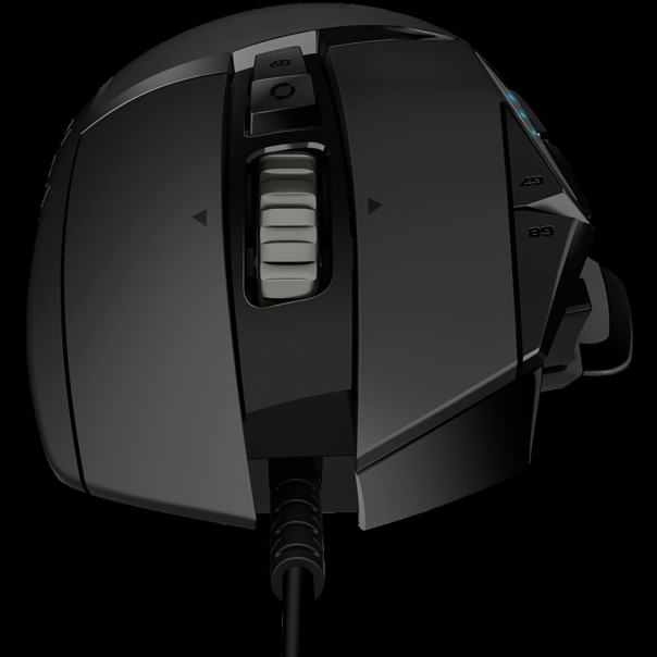 LOGITECH G502 Corded Gaming Mouse - HERO - BLACK - USB - EER2 - EP2847387