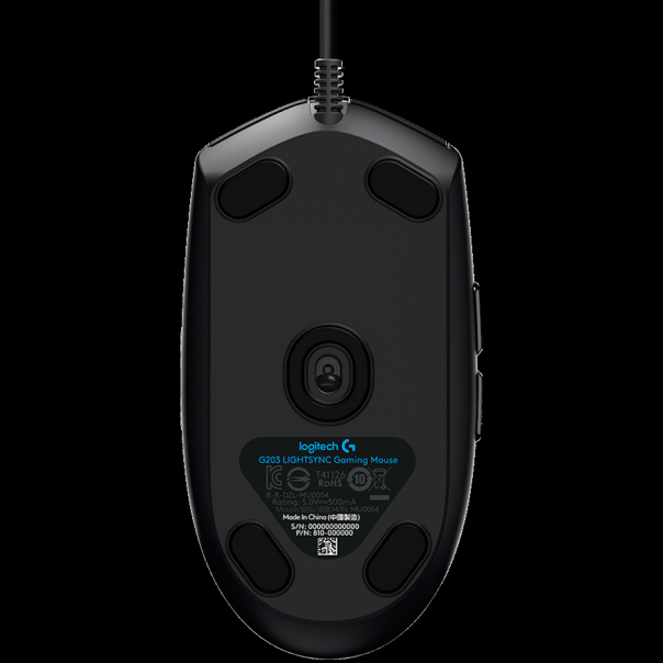 LOGITECH G102 LIGHTSYNC Corded Gaming Mouse - BLACK - USB - EER - EP2841398