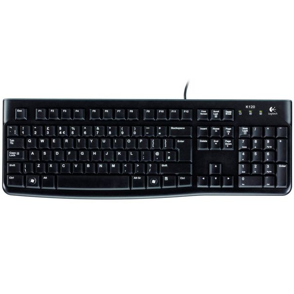 LOGITECH Corded Keyboard K120 - EER - US International layout - EP2905259