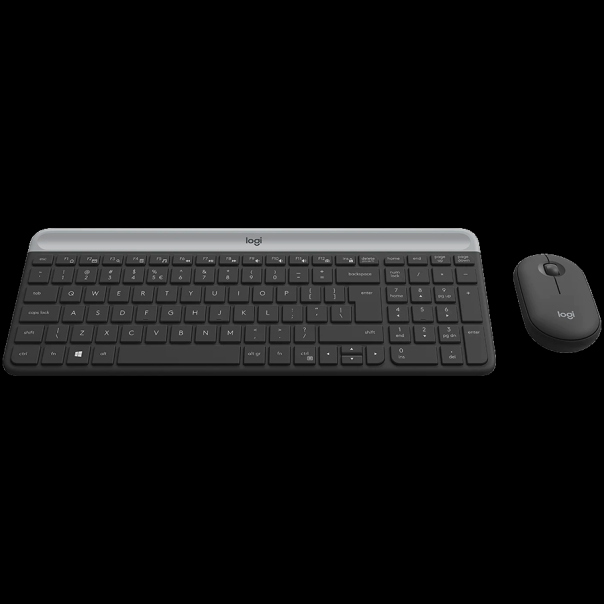 LOGITECH MK470 Slim Wireless Combo - GRAPHITE - US INT'L - EP2986407