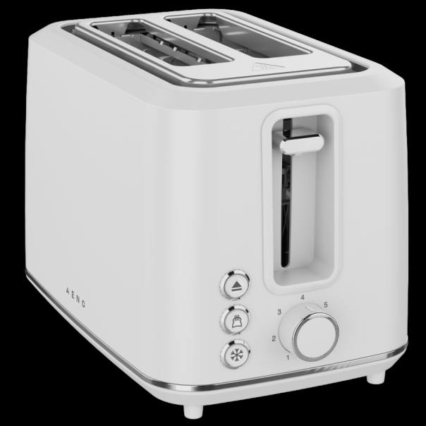 Electric Toaster, white, 220-240V, 50-60Hz, 920-1080W, 2 slots, 3 modes, 7 browning levels - EP2922976