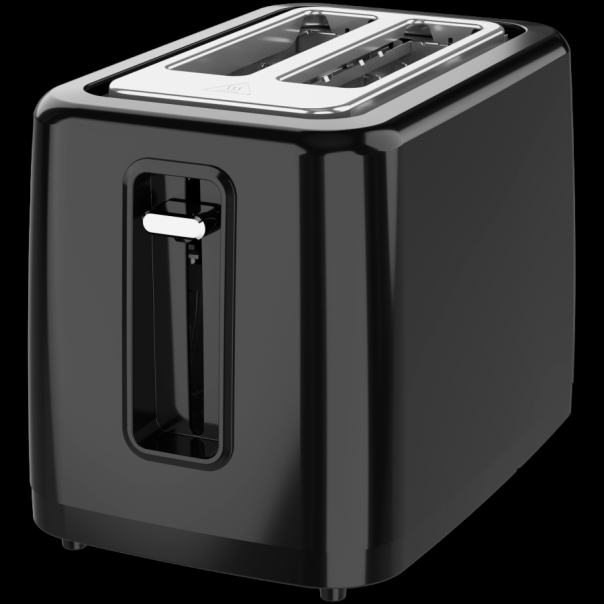 Electric Toaster, black, 220-240V, 50-60Hz, 780-930W, 2 slots, 3 modes, 7 browning levels - EP2922985