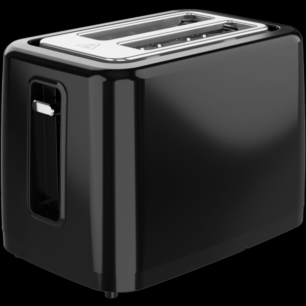 Electric Toaster, black, 220-240V, 50-60Hz, 780-930W, 2 slots, 3 modes, 7 browning levels - EP2922985