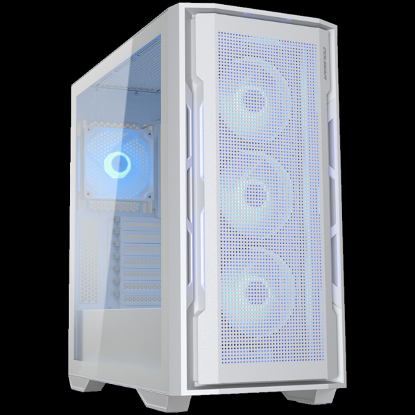 COUGAR UNIFACE RGB PC Case, Mid Tower, White - EP3042127