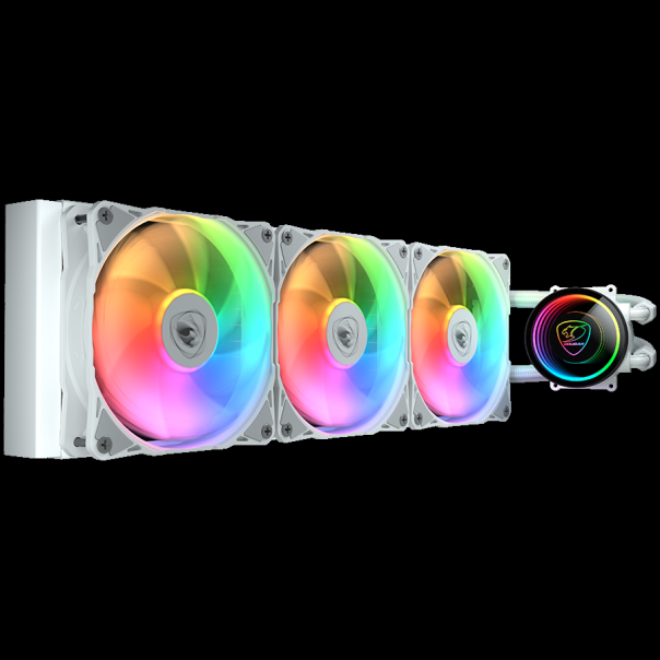 COUGAR POSEIDON ELITE ARGB 360 White AiO Liquid Watercooling - EP2953075