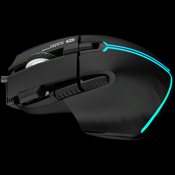 CANYON mouse Fortnax GM-636 RGB 9buttons Wired Black - EP2841661