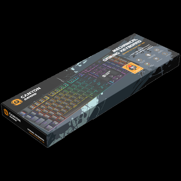 CANYON keyboard Cometstrike GK-55 EN Wired - EP2842528