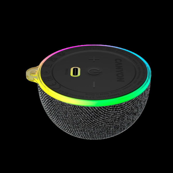 CANYON Magnetic BT speaker OnMove 13 5W Black - EP2851863