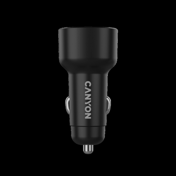CANYON car charger OnDrive 48 PD 48W USB-A+USB-C Black - EP2840623