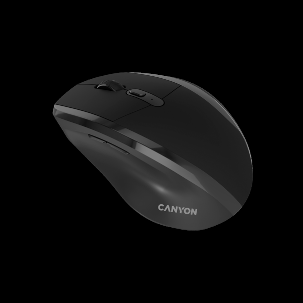 CANYON mouse OnClick 17 Ergonomic 6 buttons 1600DPI Wireless Black - EP2976180