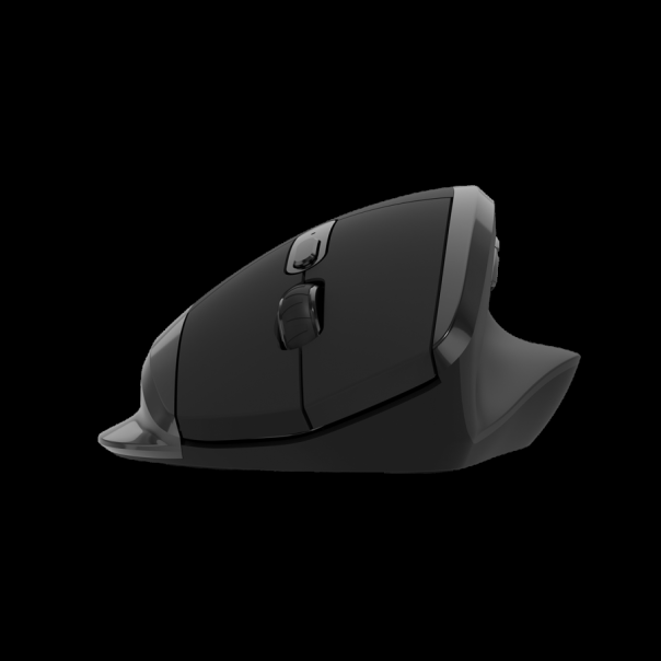 CANYON mouse OnClick 17 Ergonomic 6 buttons 1600DPI Wireless Black - EP2976180