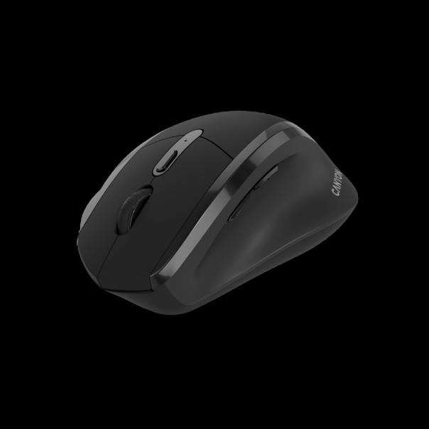 CANYON mouse OnClick 17 Ergonomic 6 buttons 1600DPI Wireless Black - EP2976180