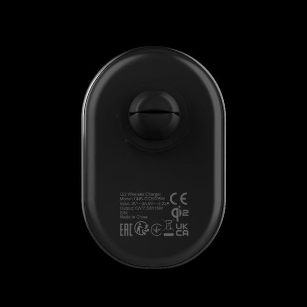CANYON car charger OnGrip 105 15W Qi2 Wireless Black - EP2840848