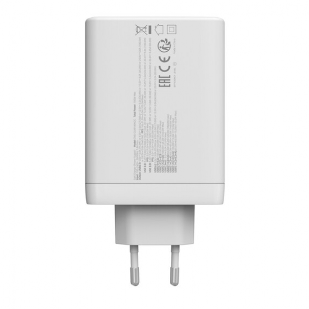 CANYON charger CU140ACC GaN 150W 3xPD 1xQC EU White - EP2838593