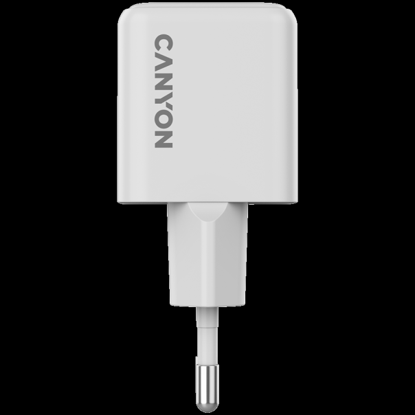 CANYON charger CU20AC GaN 20W 1xPD 1xQC EU White - EP2843956