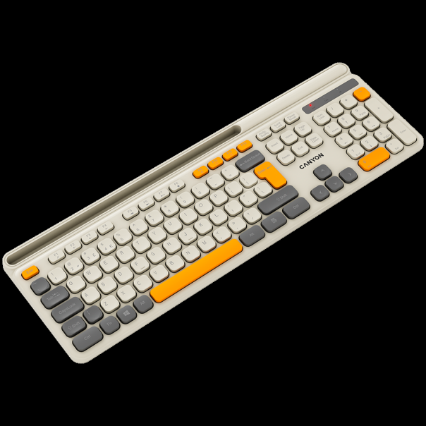 CANYON keyboard HKB-W03 EN AAA Wireless Beige - EP2912079