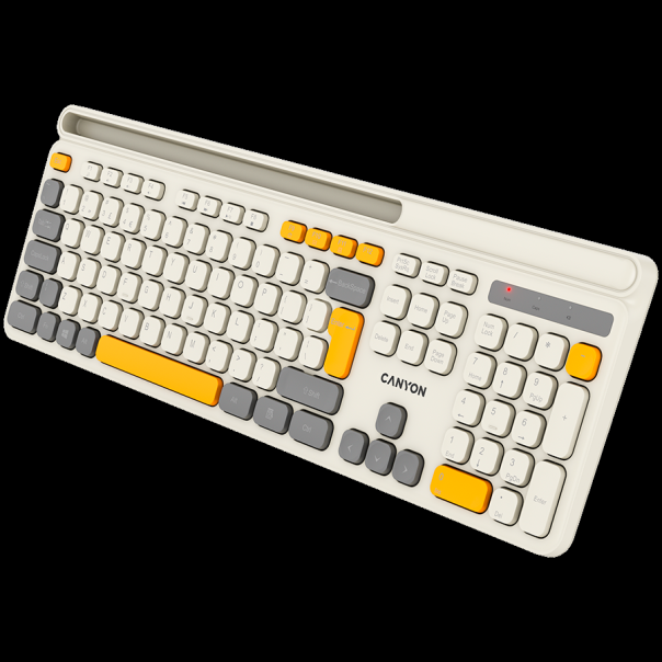 CANYON keyboard HKB-W03 EN AAA Wireless Beige - EP2912079