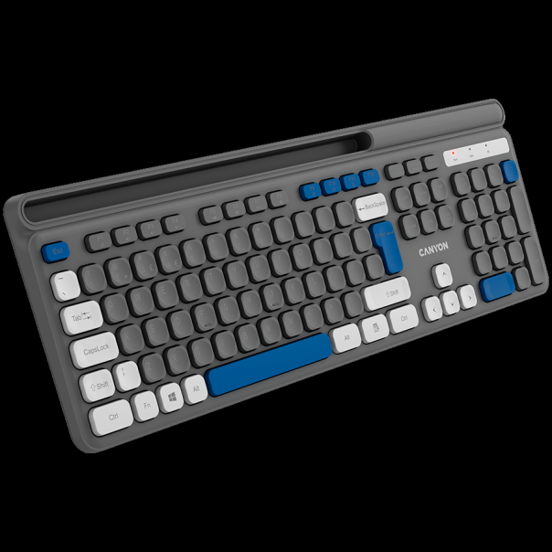 CANYON keyboard HKB-W03 EN AAA Wireless Grey - EP2904097