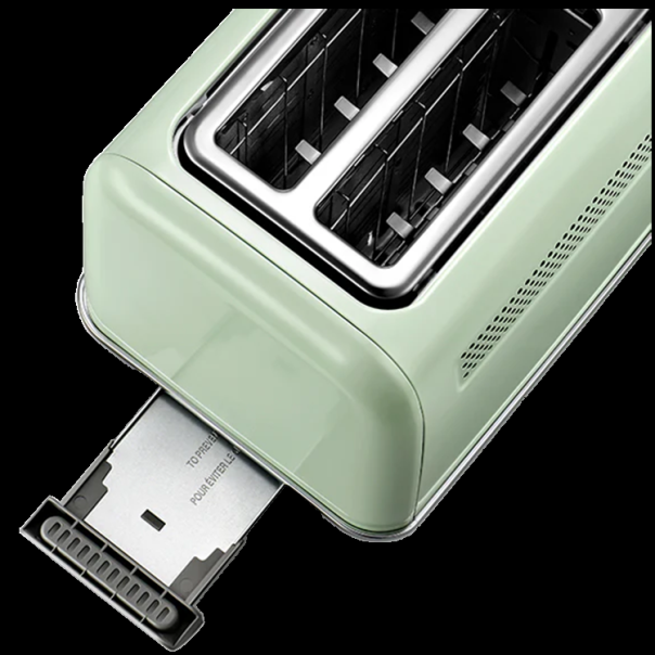 BUYDEEM 2 Slice Toaster, model DT620E, color Cozy Greenish, EU - EP2924186