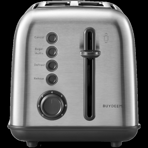 BUYDEEM 2 Slice Toaster, model DT620E, color Stainless Steel, EU - EP2922907