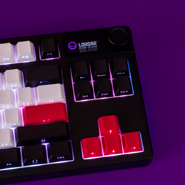 LORGAR KBP70TKLW, Wireless TKL Mechanical Gaming Keyboard Pro, Beige, EN layout - EP3199505