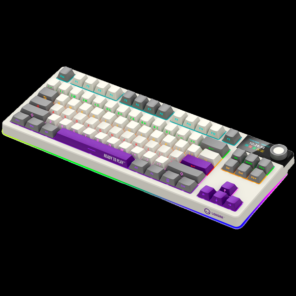 LORGAR KBP70TKLW, Wireless TKL Mechanical Gaming Keyboard Pro, Beige, EN layout - EP3199505