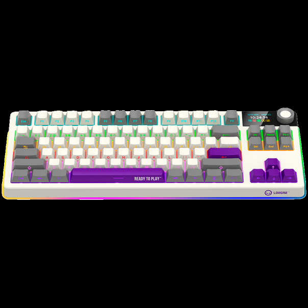 LORGAR KBP70TKLW, Wireless TKL Mechanical Gaming Keyboard Pro, Beige, EN layout - EP3199505