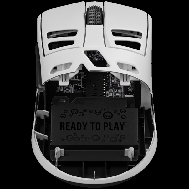 LORGAR MSE90W, Magnesium Alloy Wireless Gaming Mouse Elite, White - EP3148599