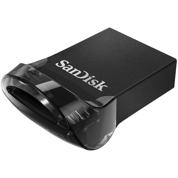 SANDISK Ultra Fit 64GB, USB 3.1 - Small Form Factor Plug & Stay Hi-Speed USB Drive - EP3161225