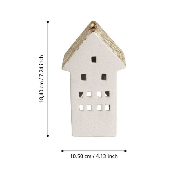 EGLO Dekorativni fenjer 18.4x10.5cm Catacol - 422401