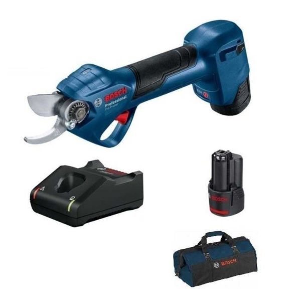 BOSCH Aku makaze za baštu Pro Pruner, 2xGBA 3.0Ah + POKLON BOSCH Cediljka za citruse MCP3000N - 06019K1021MCP3000N