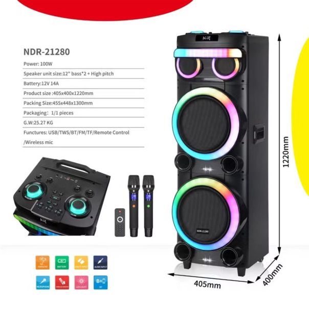 Bluetooth zvucnik NDR-21280 - 224804