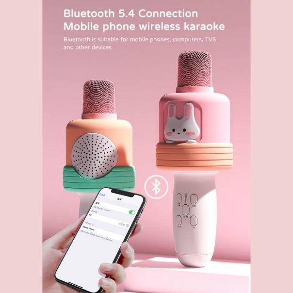 Mikrofon K7 roze - 223092