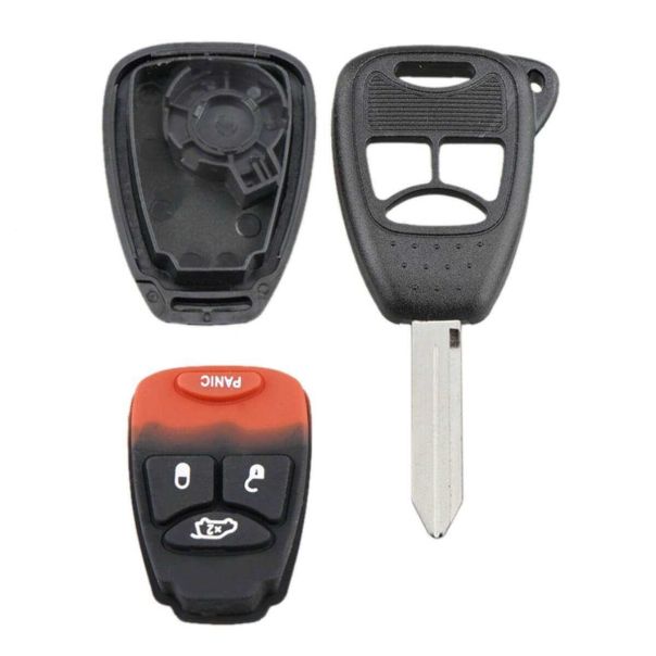888 CAR ACCESSORIES Kućište oklop ključa dodge 4 tastera - A10-AP000