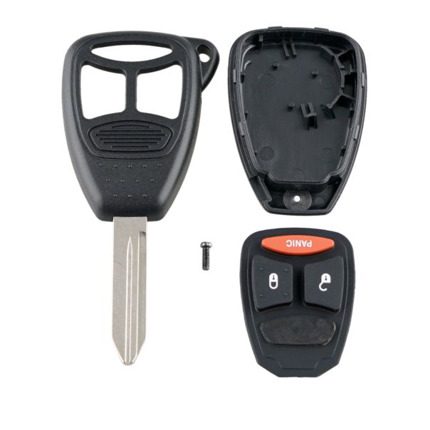 888 CAR ACCESSORIES Kućište oklop ključa 3 dugmeta za Dodge - A11-aP000