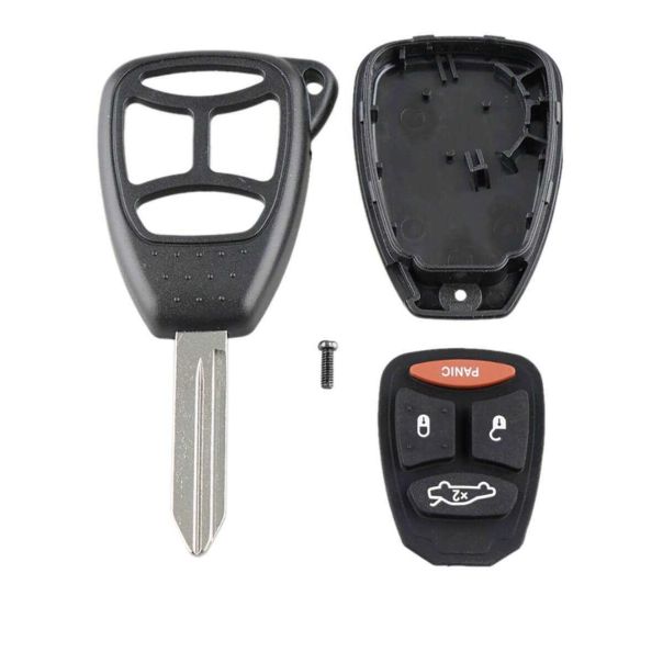 888 CAR ACCESSORIES Kućište oklop ključa dodge 6 tastera - A12-AP000