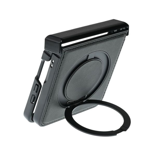 HANMAN Maska za Samsung F776B Galaxy Z Flip 8 crna Magsafe Stand ORG - EP3188288