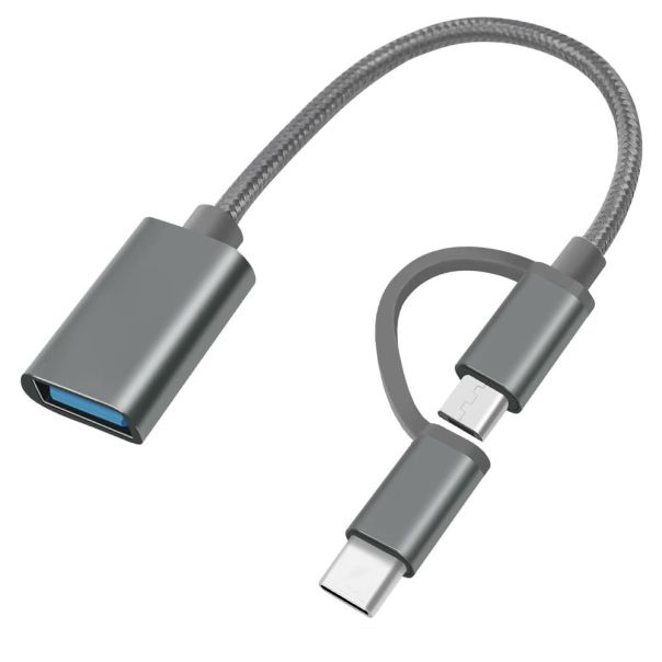 Adapter OTG Jinghua Type C - micro USB na USB Z 3.0 - 216163-1