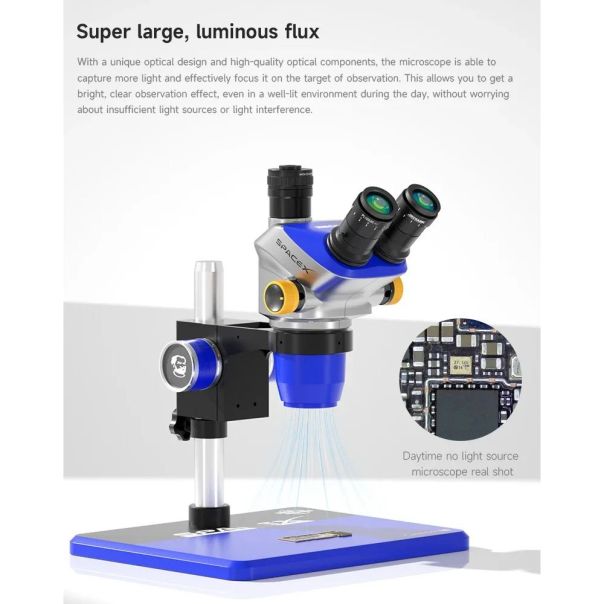 Mikroskop MECHANIC SPACE X plavi - 222398