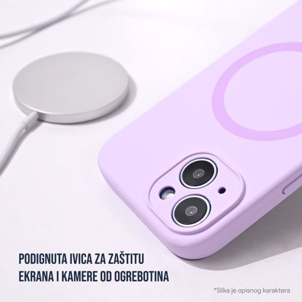 Maska za iPhone 14 Pro 6.1 crna Magsafe Pure color - EP3256928