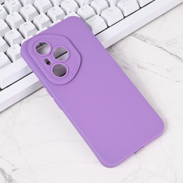 Maska za Honor 400 Pro Silikon Pro Camera ljubičasta - 222716