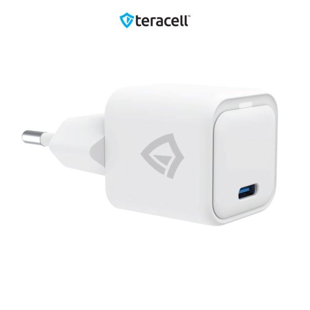 TERACELL Kucni punjac Evolution TC-16GP, GaN, PD 3.0, 35W sa PD iPhone lightning kablom beli CE - EP3170934
