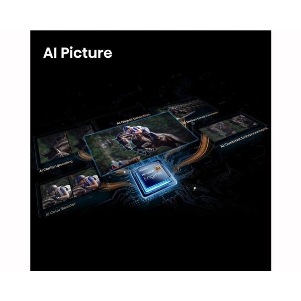 Televizor Hisense 65E7S PRO, Smart, Hi-QLED, 4K UHD, 65