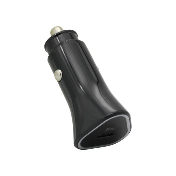Auto Punjač 25W Type-C ulaz sa Type-C na Type-C kablom, crna - A723