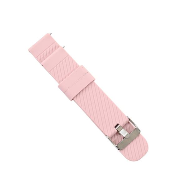 Narukvica diagonal stripe za smart watch 20mm roze - EP3332501