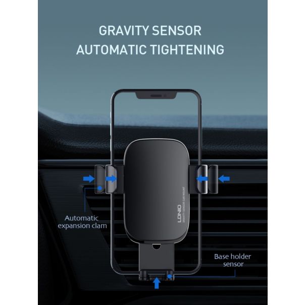 Auto stalak za ventilaciju LDNIO MG10 crveni - 214453