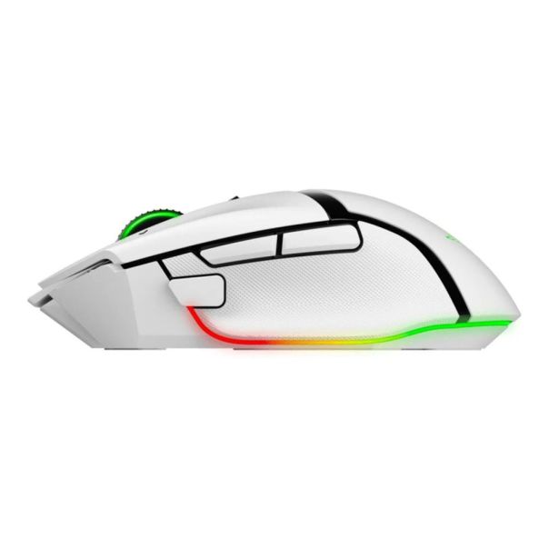 Razer Basilisk V3 Pro 35K - Ergonomic Wireless Gaming Mouse - White Edition - EP3252530