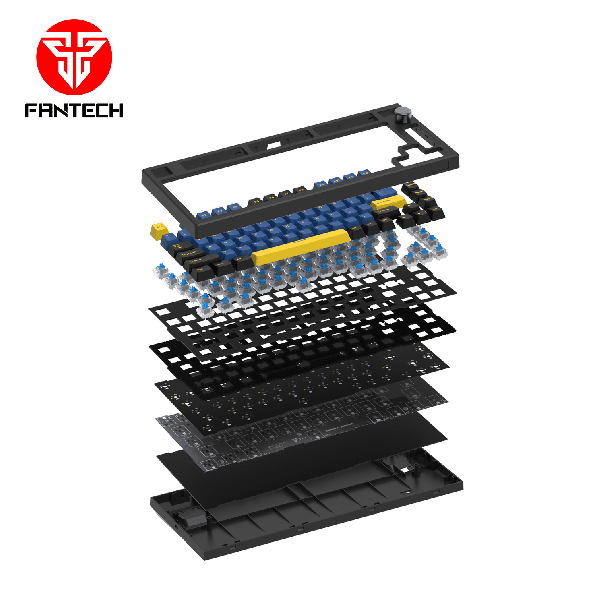 FANTECH Gejmerska mehanička tastatura MK910 MAXFIT81 GRAND COBALT (ŽUTI SWITCH) - 211104