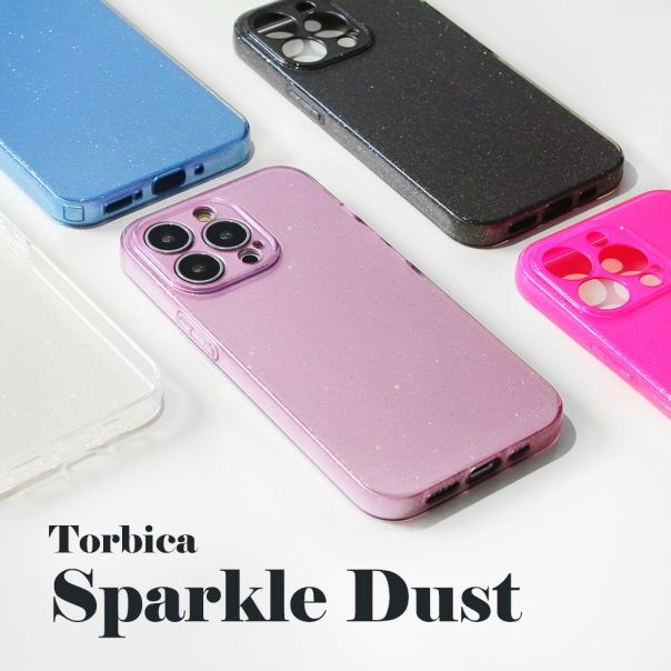 Maska za Xiaomi Redmi A7 Pro EU transparent Sparkle Dust - EP3107097
